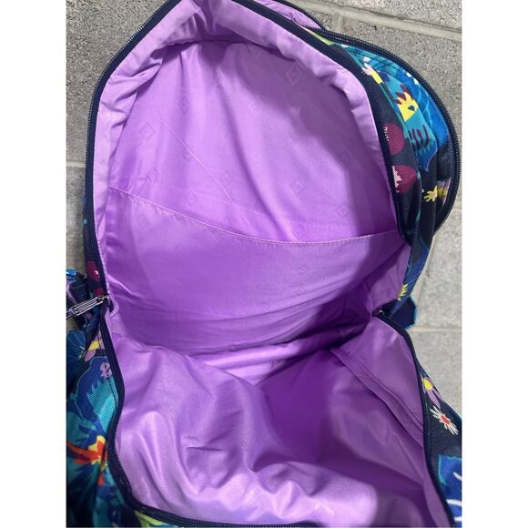 Vera Bradley Backpack Lighten Up Grand Firefly Floral Bag Water Repellent - Picture 7 of 9